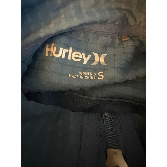 Small #Hurley Light Blue Windbreaker Jacket EUC Casual Outdoors Athletic #windbr - Picture 3 of 7